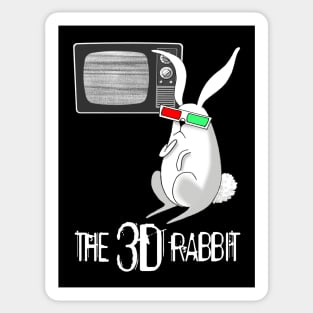 The 3D Rabbit Sticker